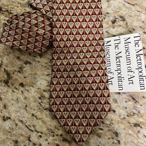NWT Mens The Metropolitan Museum of Art Silk Tie OS